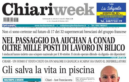 Il nuovo numero di Chiariweek è in edicola