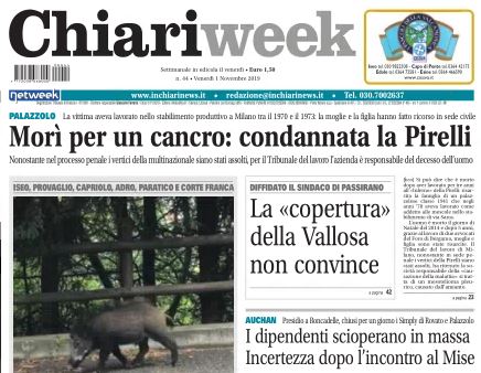 Il nuovo numero di Chiariweek è in edicola