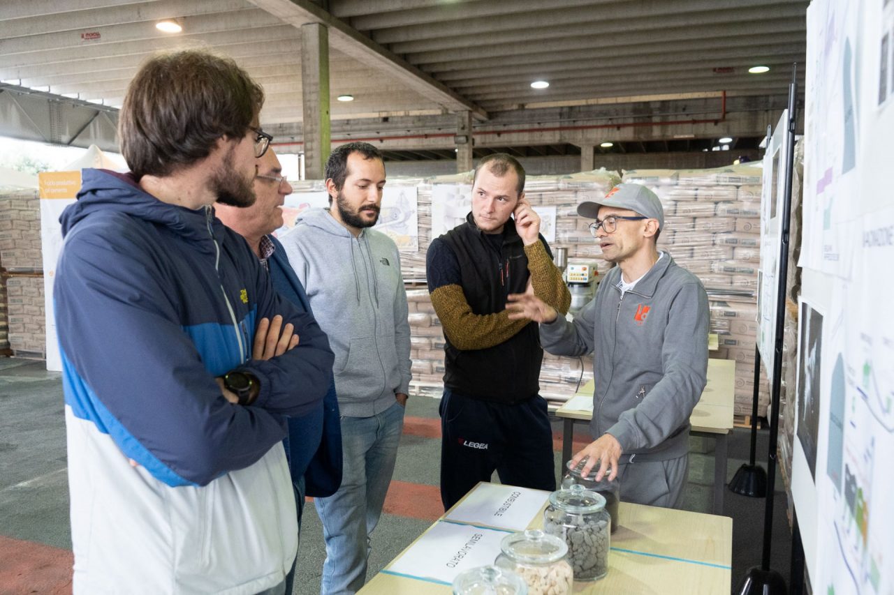 Open day a Tavernola per  scoprire come nasce il cemento VIDEO