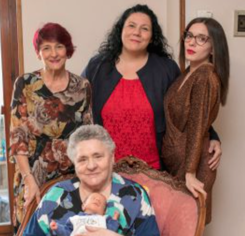 Famiglia record a Calcinato: cinque generazioni nel segno della trisnonna Giulia