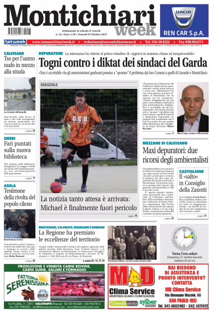 Montichiari week è in edicola