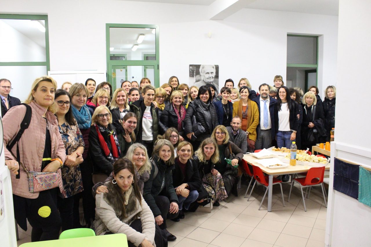 Dalla Croazia a Corticelle per studiare il metodo Montessori