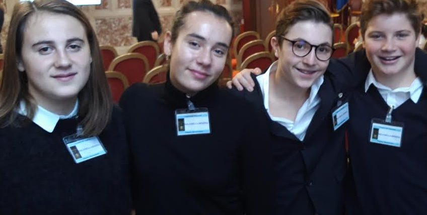 Immagini per la Terra: gli studenti di Salò in Parlamento a Roma