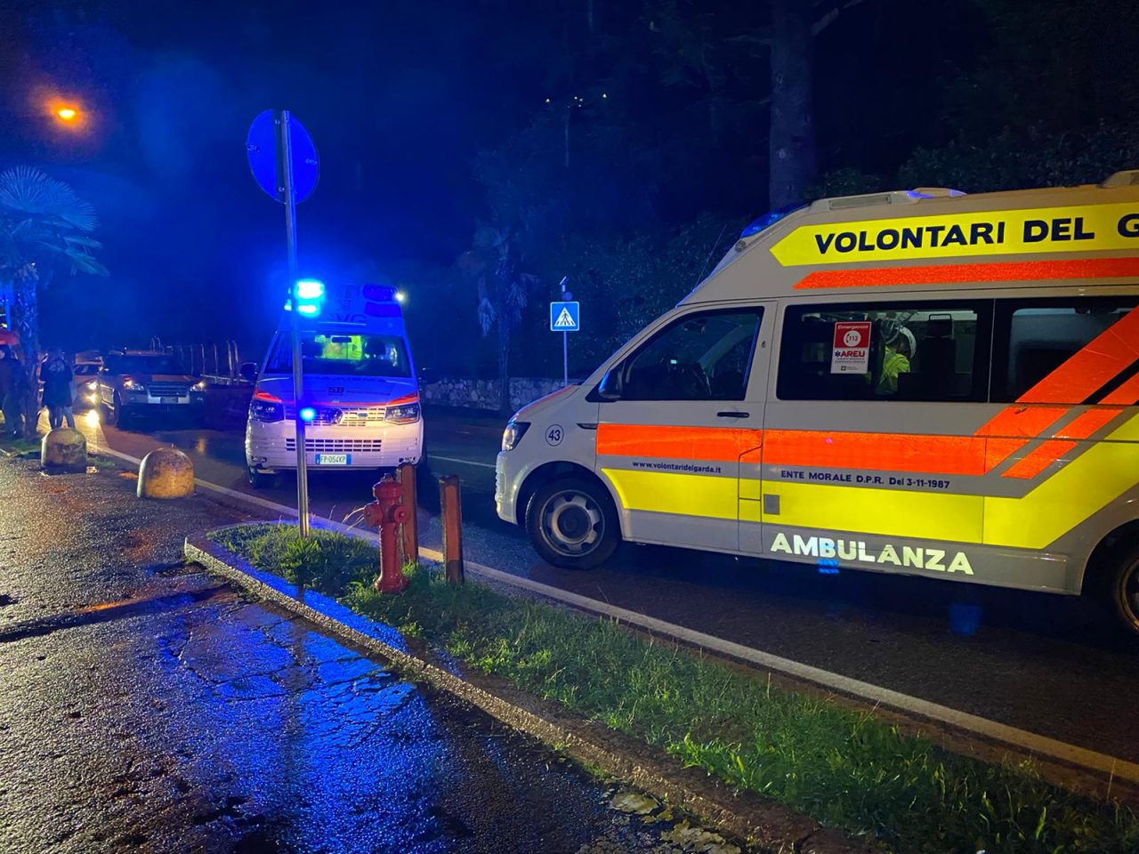 Investimento pedone a Barbarano di Salò