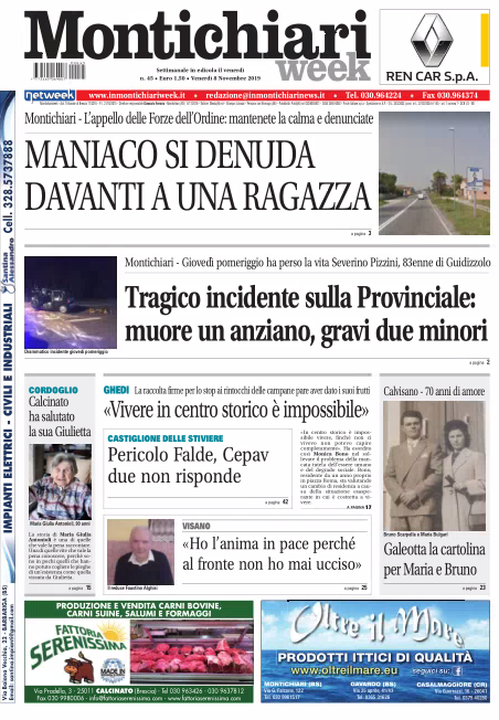 Montichiari week è in edicola