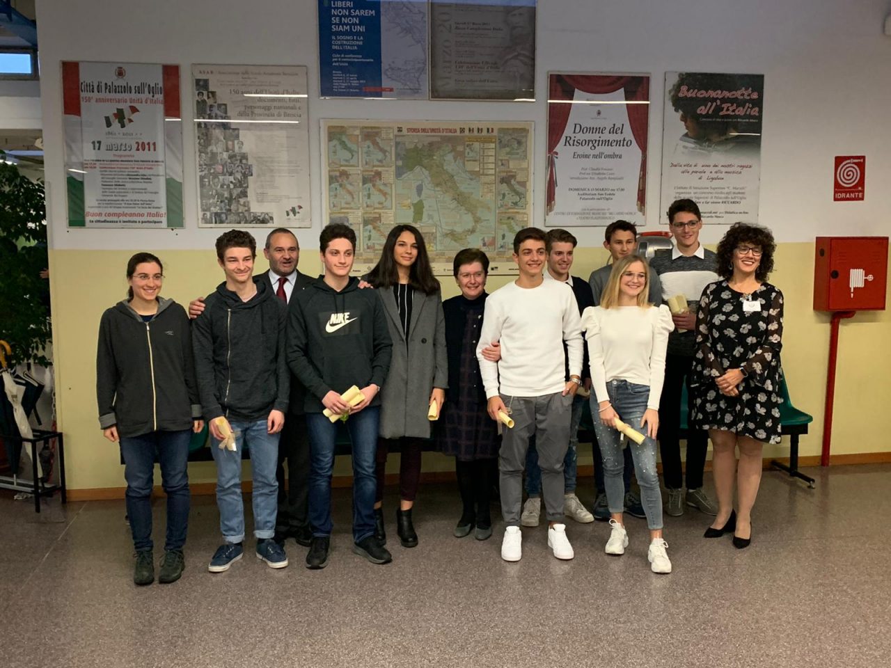 Consegnate le borse di studio agli studenti del Marzoli di Palazzolo