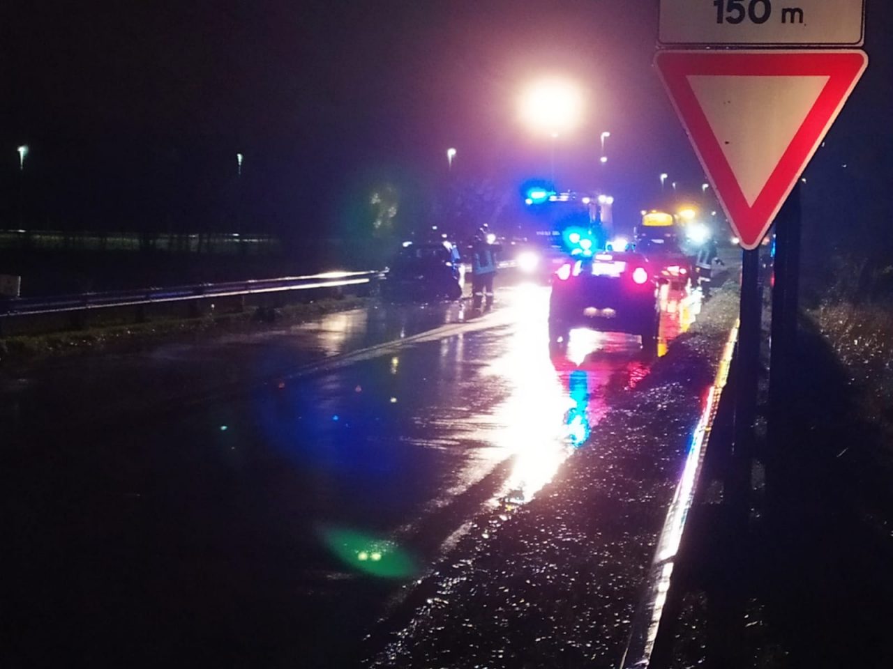 Scontro tra due auto a Manerbio sulla 45bis