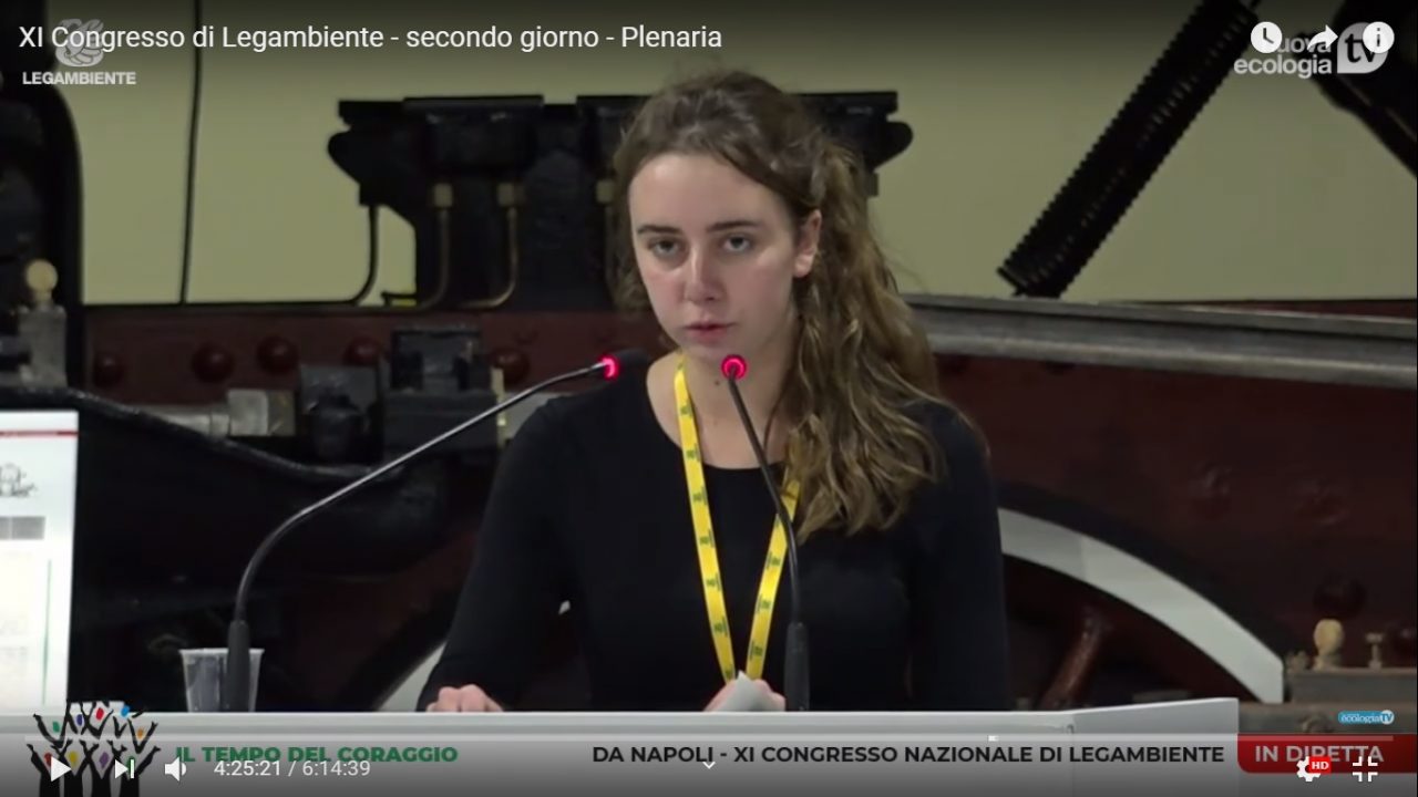 La Greta bresciana conquista la platea di Legambiente