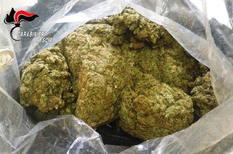 In pullman dalla Spagna con 6 chili di “maria”: arrestato