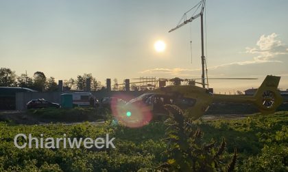 Grave infortunio sul lavoro: una persona è rimasta schiacciata VIDEO