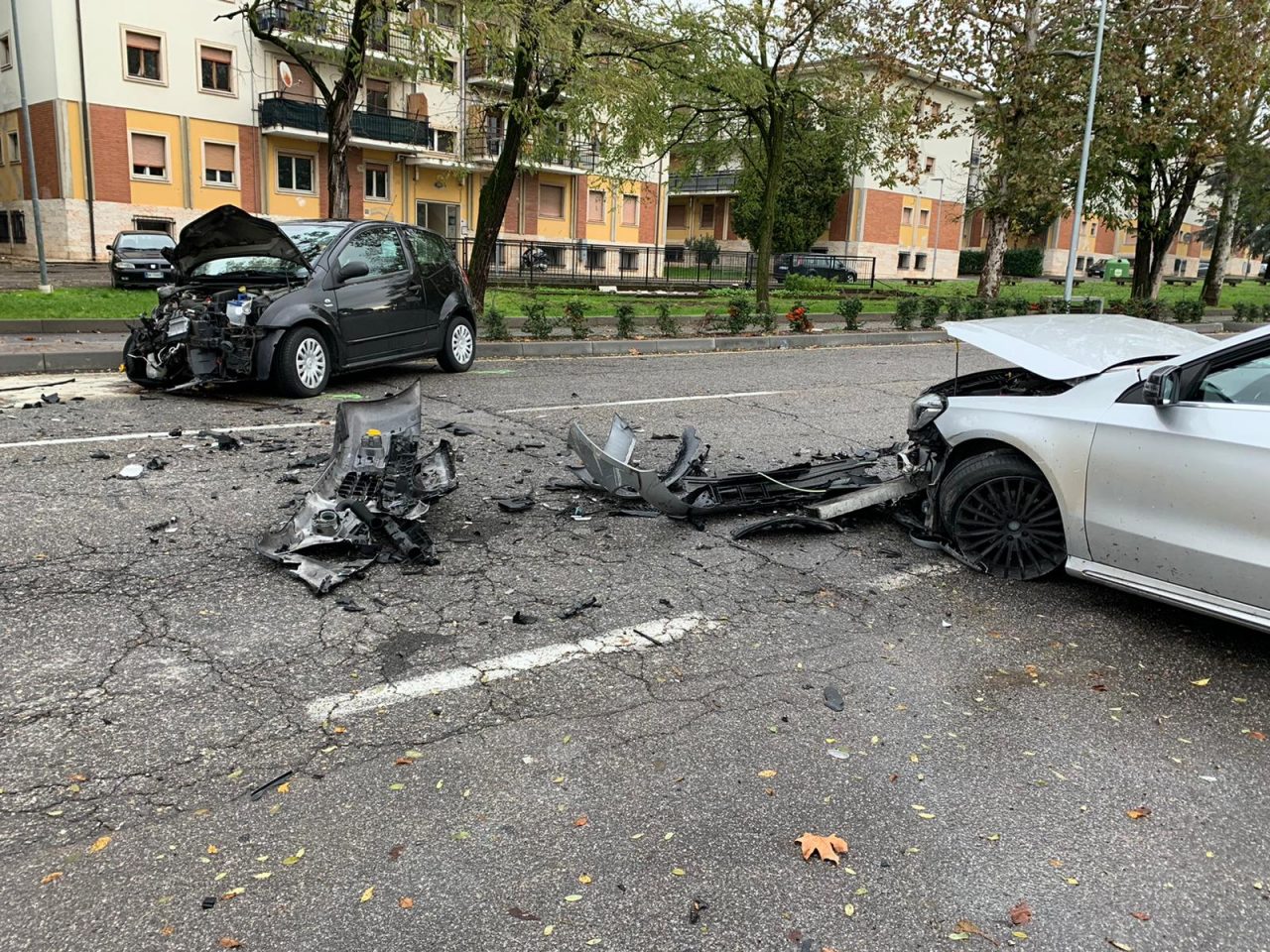 Incidente a Castiglione: traffico in tilt