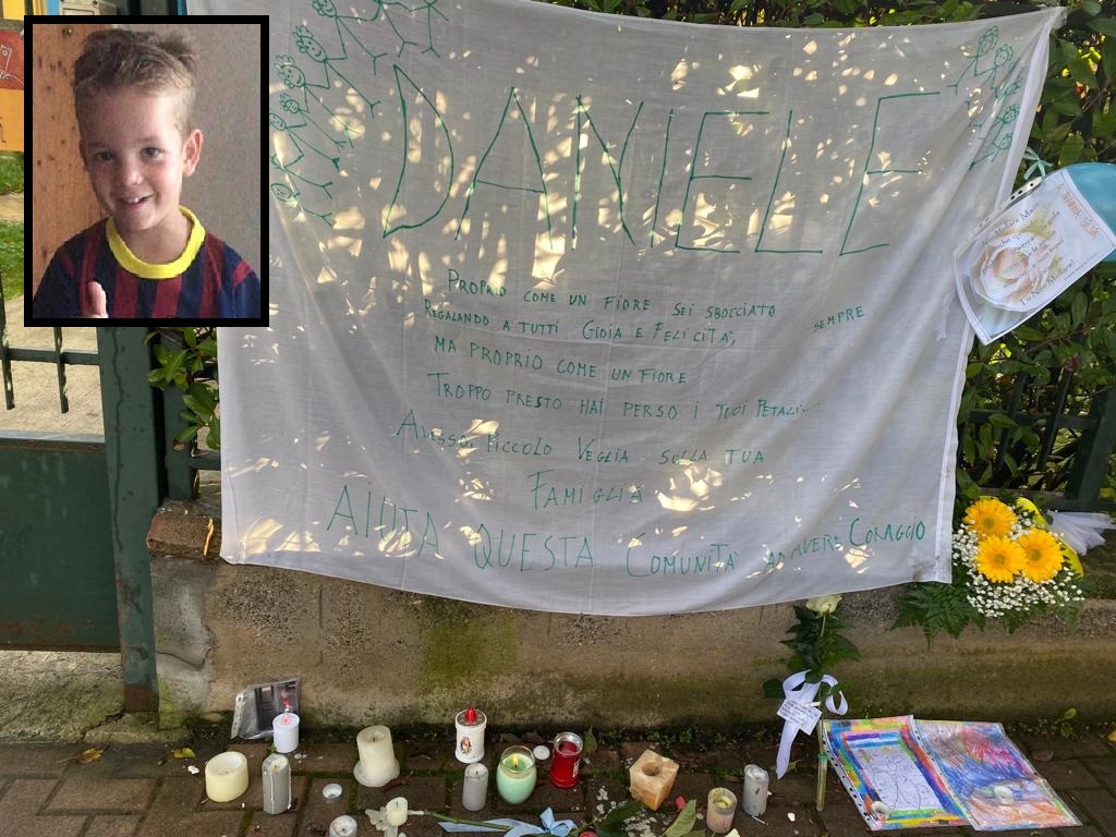 Chiari stretta nel lutto per il piccolo Daniele, mercoledì l’ultimo saluto