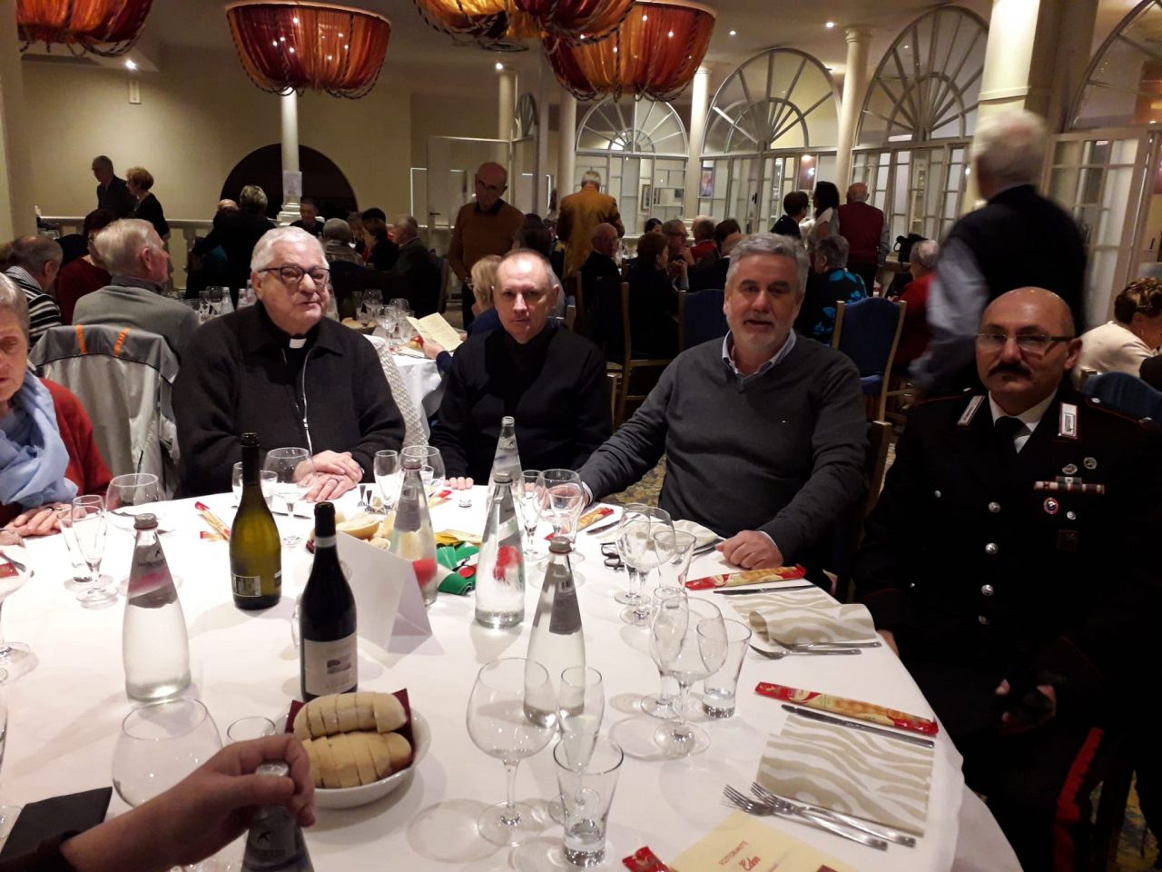 A Borgo San Giacomo un pranzo per gli anziani