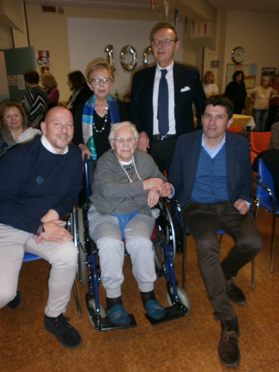 Paolina Codenotti ha festeggiato 100 anni: grande festa a Ospitaletto