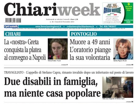 Il nuovo numero di Chiariweek è in edicola