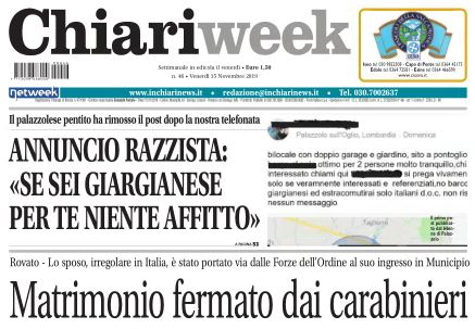 E’ in edicola il nuovo numero del Chiariweek