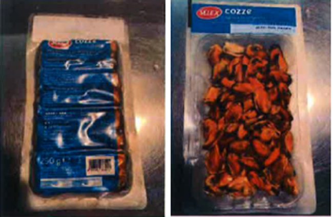 Salmonella nelle cozze sgusciate Selex