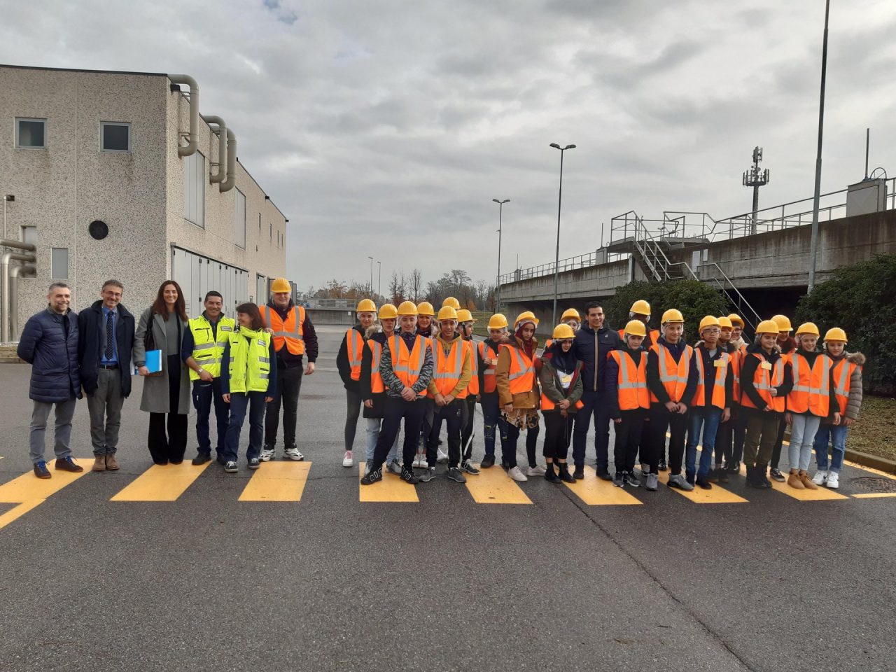 Presentato al depuratore lo Sportello Scuola