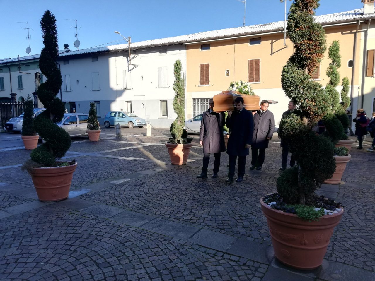 Seniga: ultimo saluto a Giuseppe Giraldin