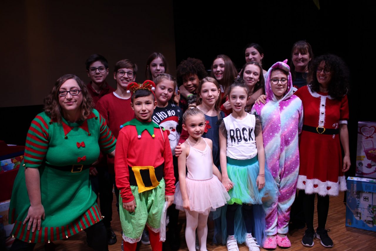 Show natalizio in inglese a Erbusco