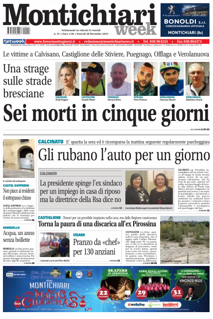 MontichiariWeek è in edicola