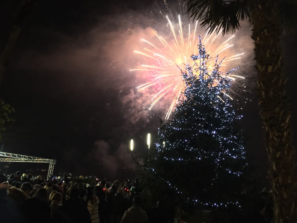 Capodanno 2024 a Salò con i fuochi d'artificio