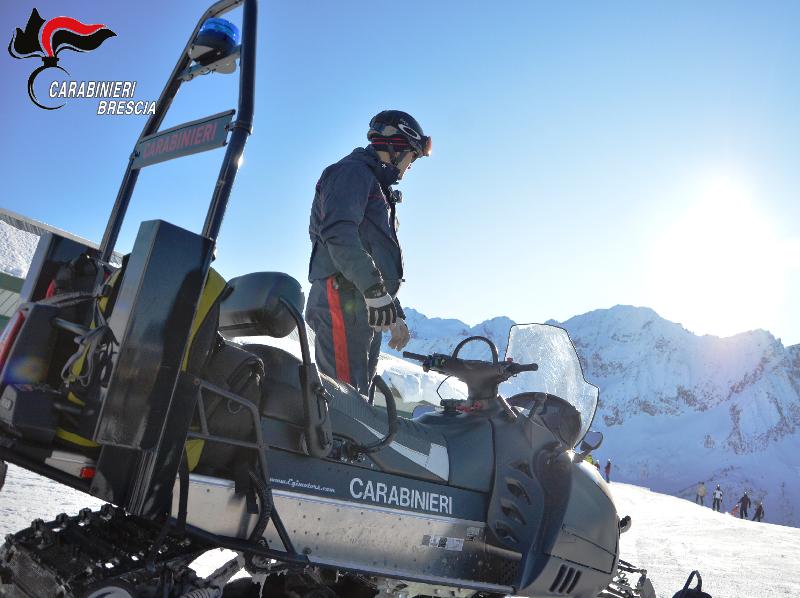 Sciare in sicurezza: i Carabinieri potenziano i controlli sulle piste