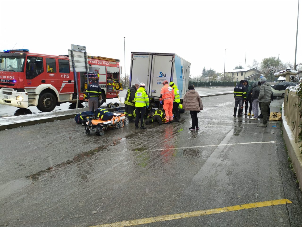 Donna investita a Manerbio: è in gravi condizioni