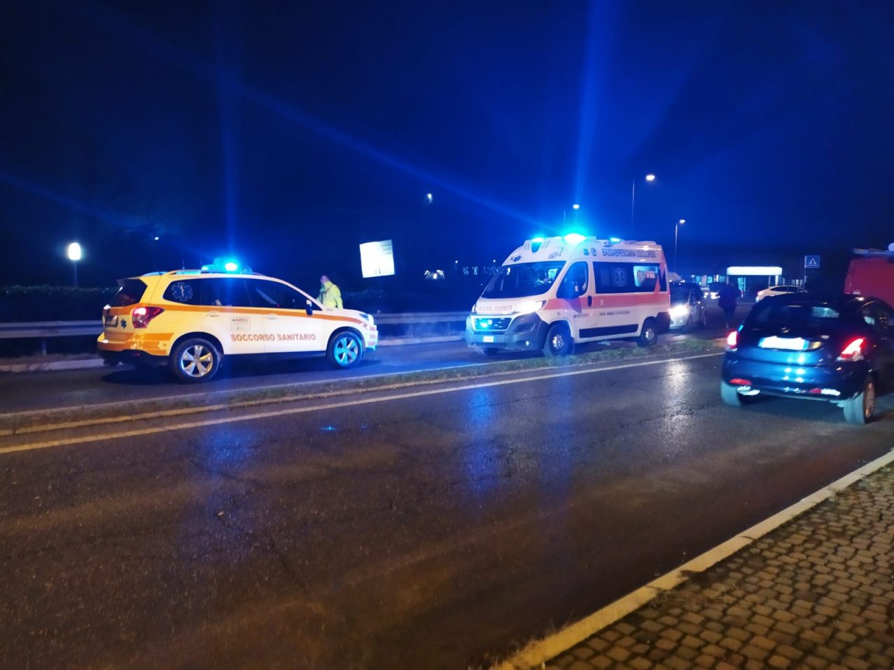 Paura per un 19enne investito ad Azzano Mella: sp9 bloccata