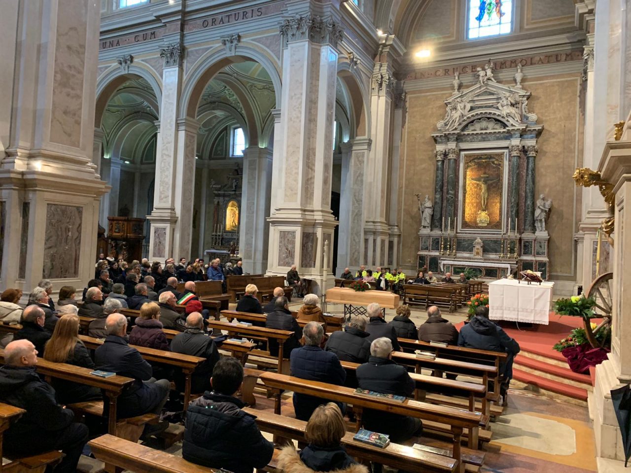 L’ultimo addio di Palazzolo a Silvano Moeschi