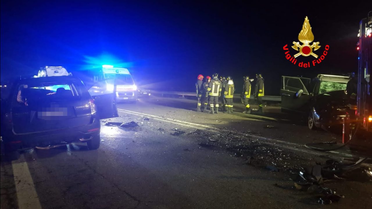 Grave schianto a Esine, incidenti e cadute SIRENE DI NOTTE