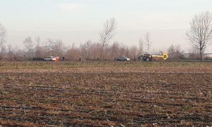 Elisoccorso a Trenzano: 50enne schiacciato da un tronco VIDEO