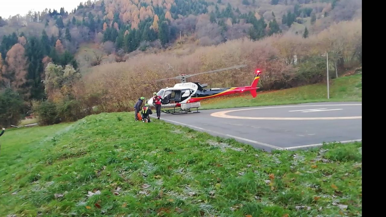 Precipitato per 300 metri: escursionista travagliatese ricoverato al Civile