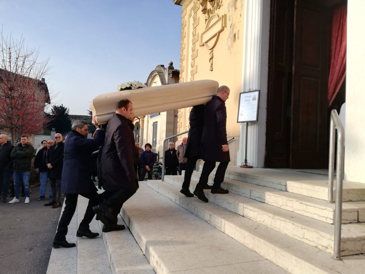 Tutta Milzano per l’ultimo saluto a Giuseppe Merigo