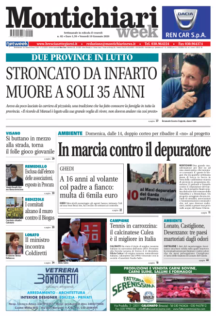 MontichiariWeek è in edicola