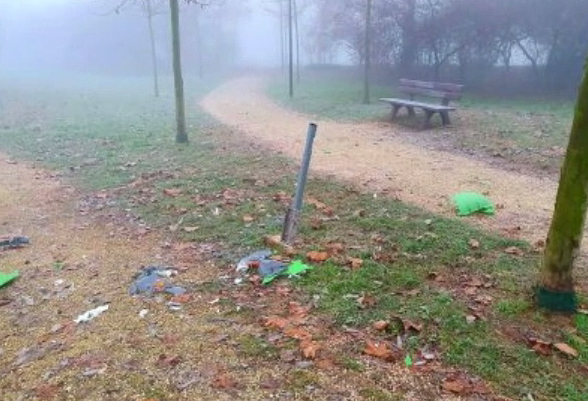Nuovo anno, vecchie abitudini: vandali al parco Cantarane