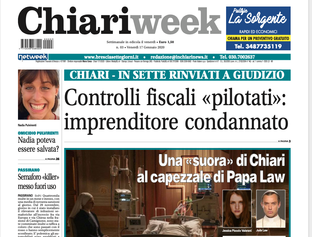 E’ in edicola il nuovo numero di ChiariWeek