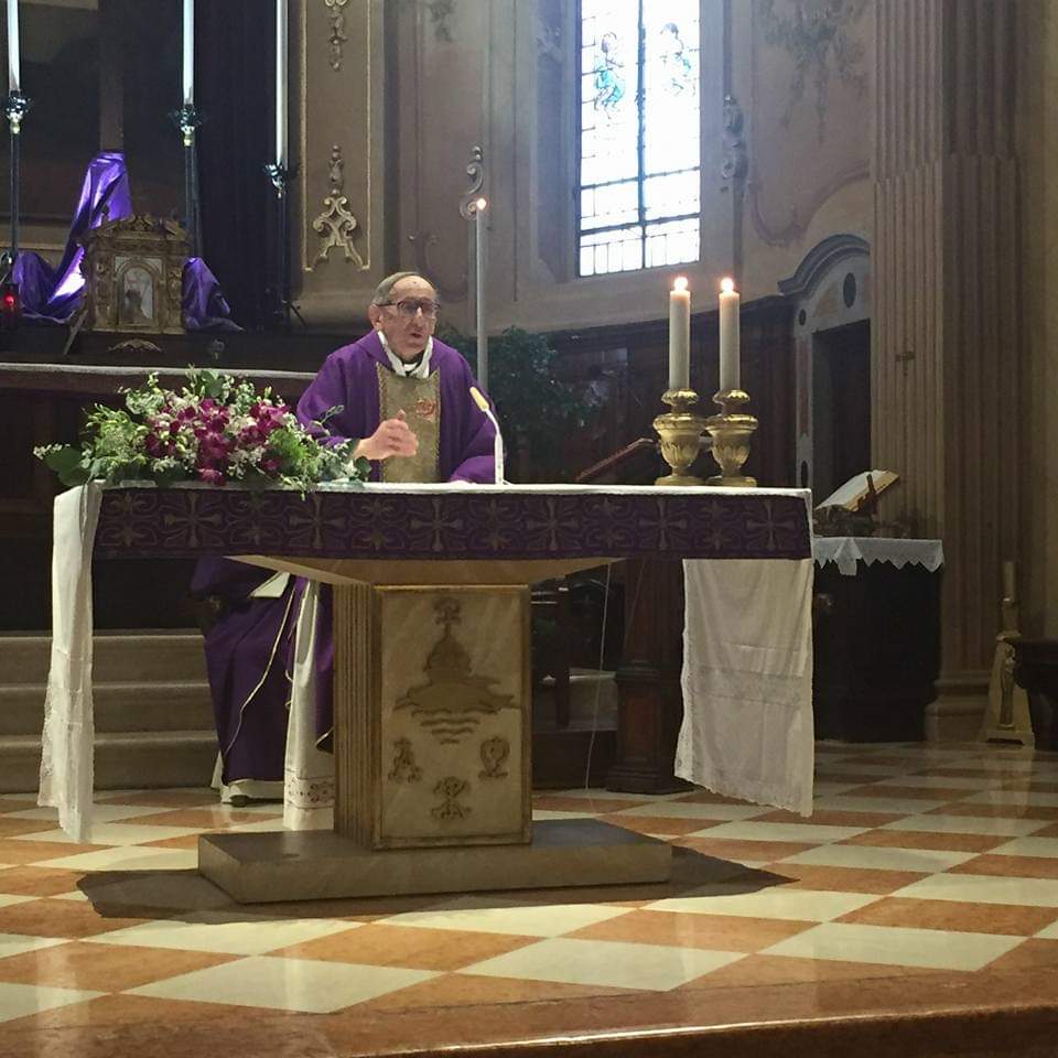 Pavone piange don Francesco Maraccani