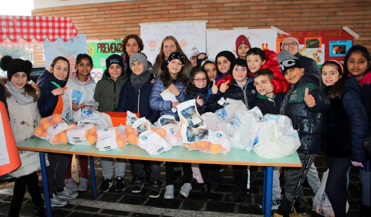 Borgo San Giacomo: scuola primaria Bevilacqua in campo contro il cancro