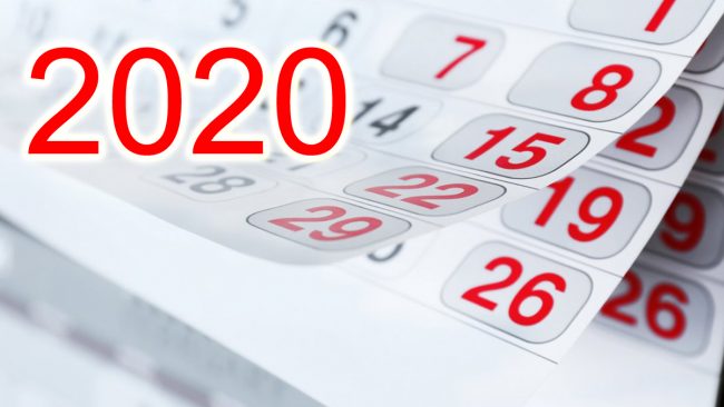 Tutto 2020: la data palindroma, l’anno bisestile, gli equinozi, le feste e i ponti