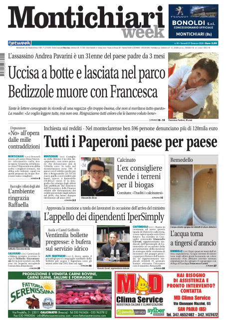 MontichiariWeek è in edicola