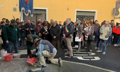 Pietre di inciampo, gli studenti ghedesi si fanno custodi di memoria e libertà FOTO