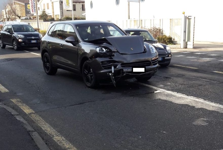 Incidente a Paratico sulla provinciale