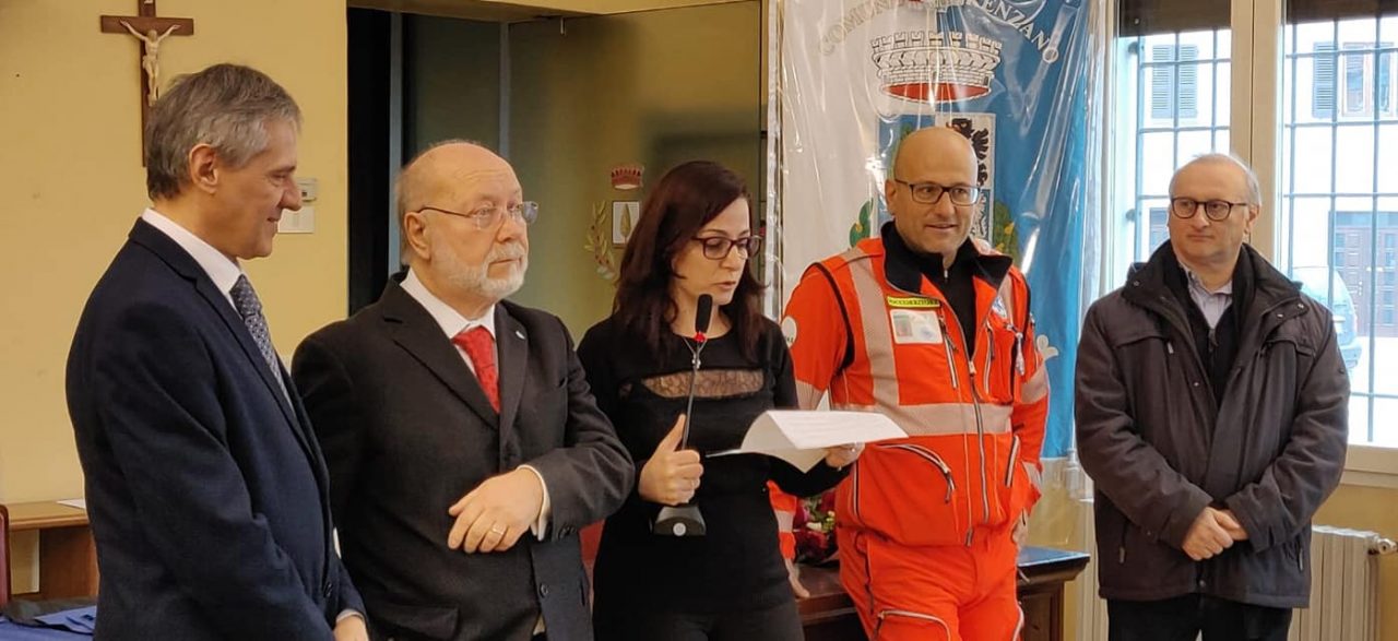 Trenzano saluta il dottor Toscano