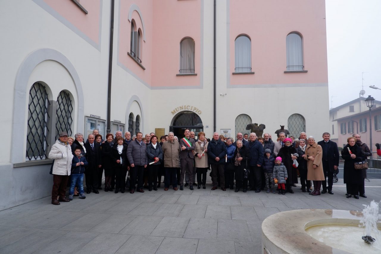 Celebrati a Chiari i 50 anni di matrimonio