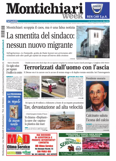 MontichiariWeek è in edicola