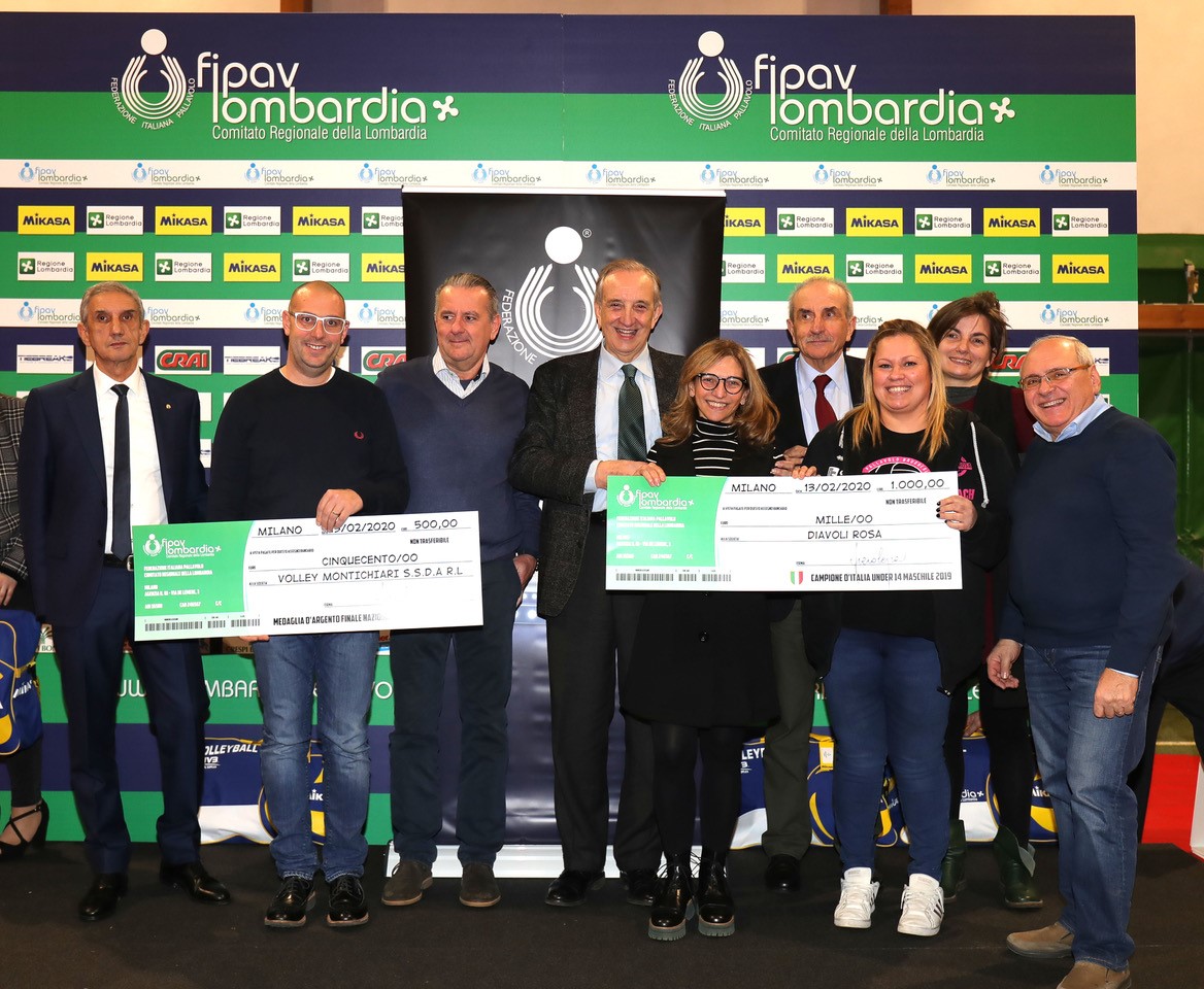 Premiate dalla Fipav ben 7 società bresciane