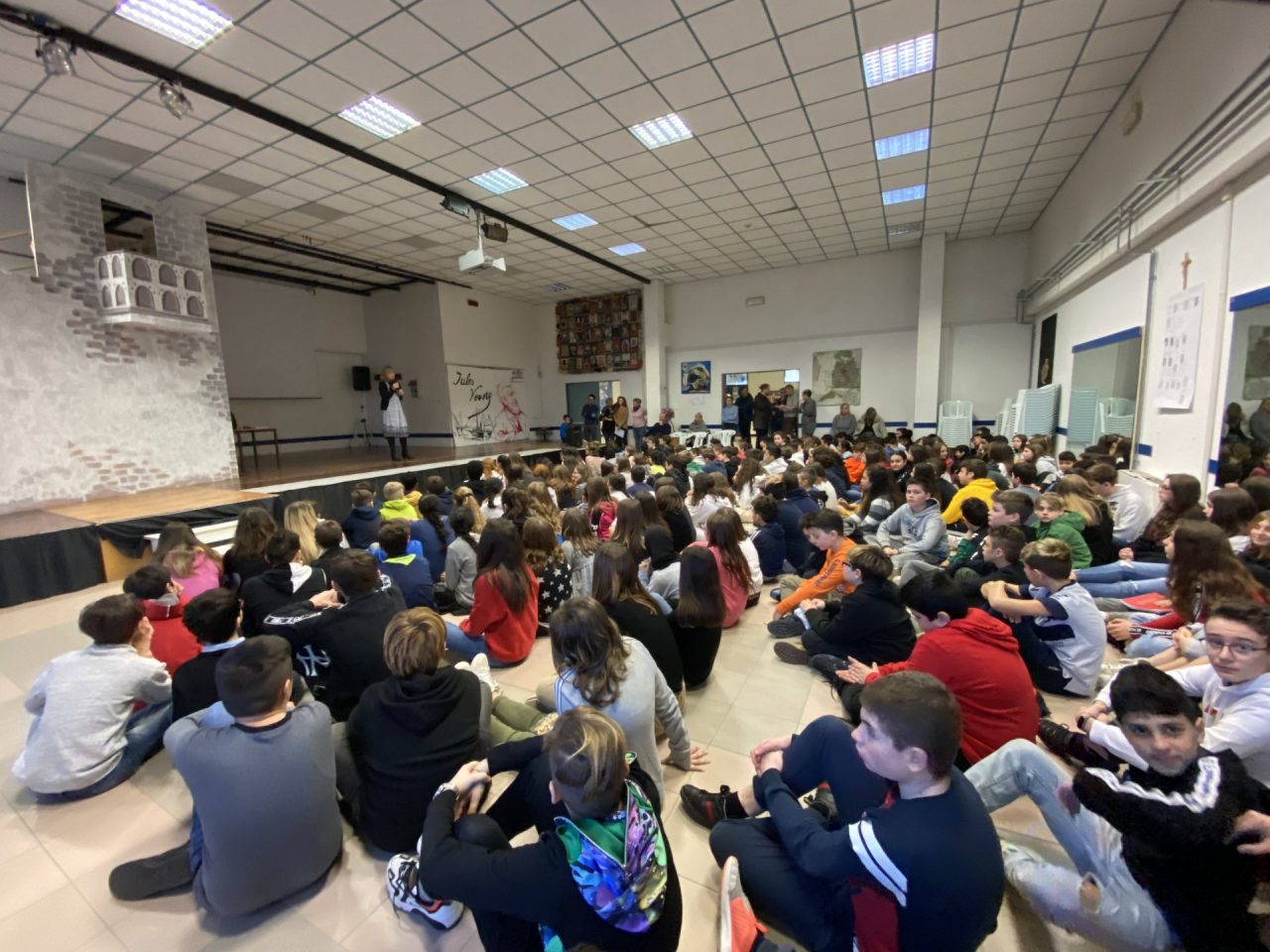 Una tartaruga simbolo della scuola di Trenzano