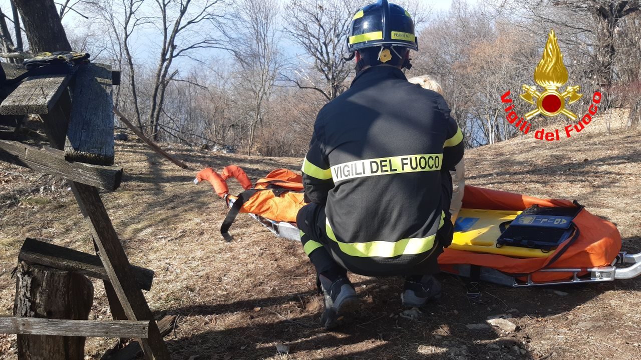 Infortunio a Punta dell’Orto, intervengono i Vigili del Fuoco