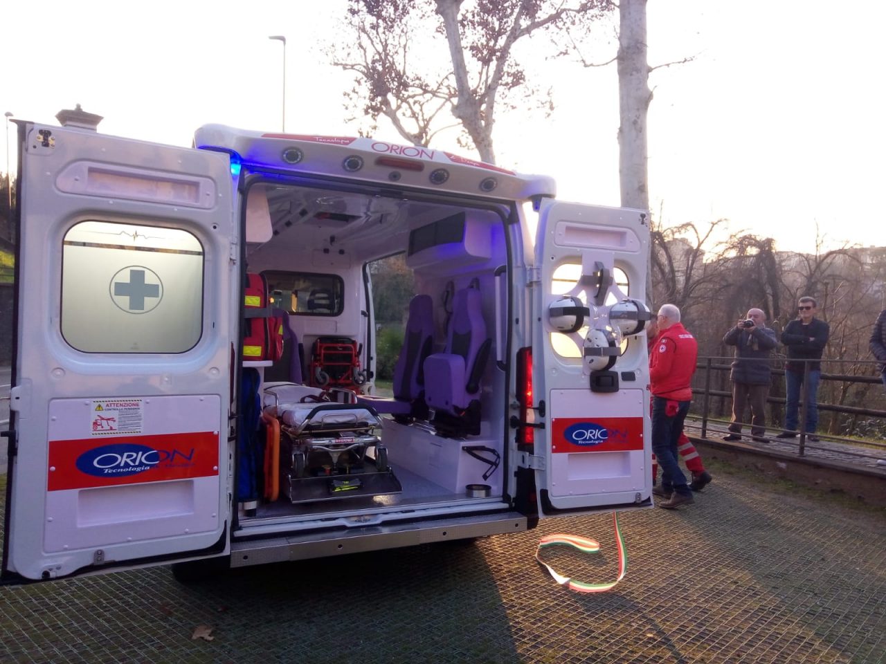 Donata dalla famiglia di Pierangelo Cucchi un’ambulanza alla Croce Rossa VIDEO